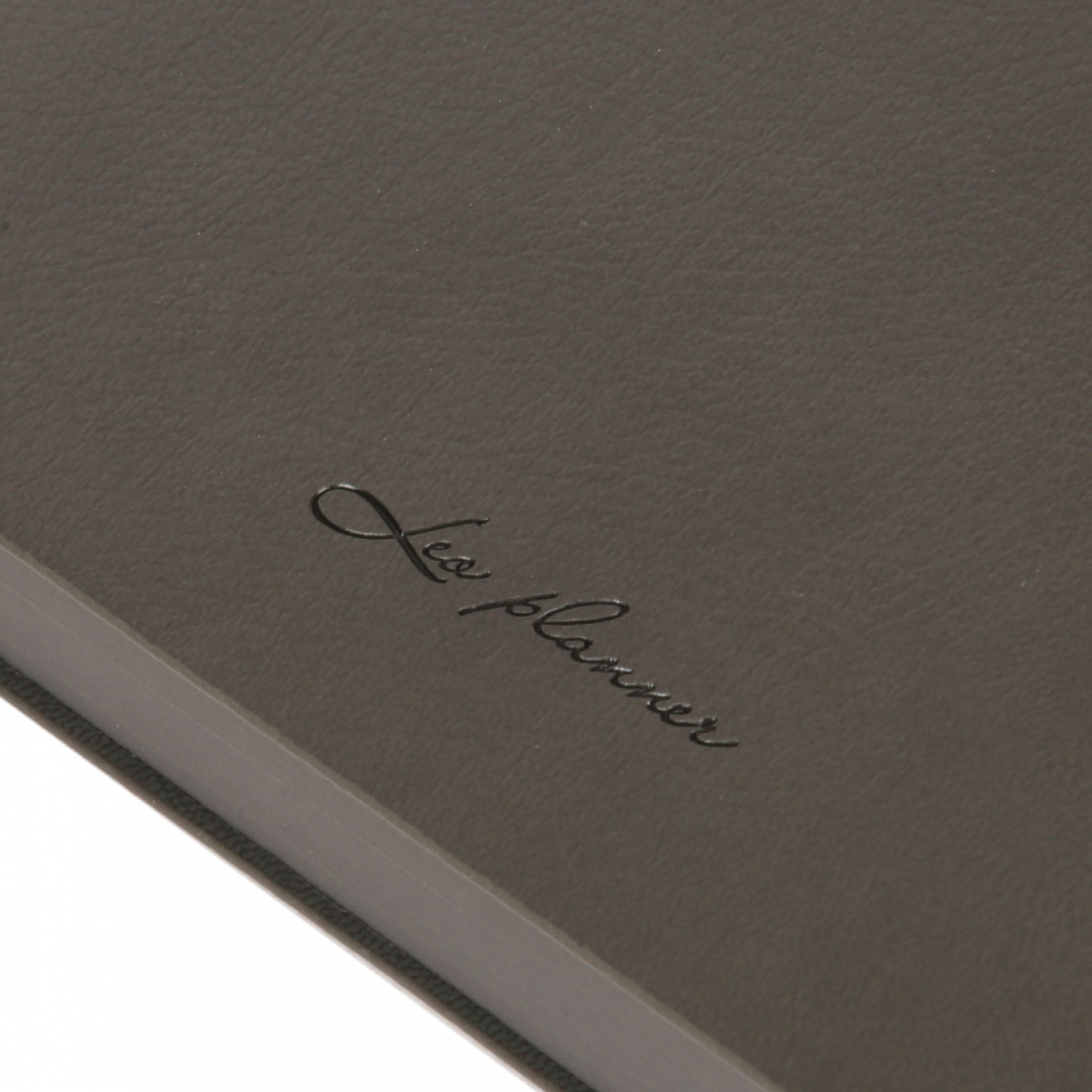 Дневник-деловая записная книжка А5 датированный 2026 "Binario", мягкий, графит, 368 страниц, 252640, Leo Planner 12