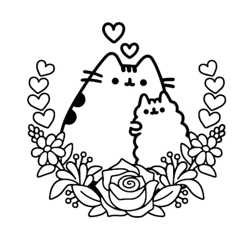 Розмальовка "Pusheen. Мінірозмальовка. Белтон Кл." (у) (1722) 1