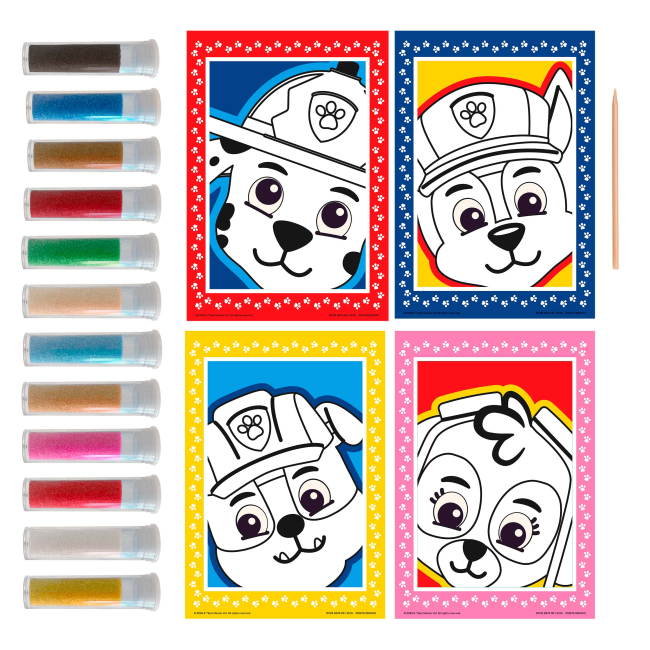 Художественный набор для рисования песком Moxy Paw Patrol, 723276 1