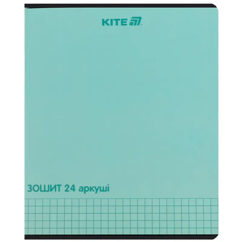 Зошит 24 арк., кл., софт тач + УФ лак, Kite One color, K25-238-2 1