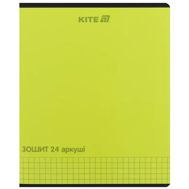 Зошит 24 арк., кл., софт тач + УФ лак, Kite One color, K25-238-2 18