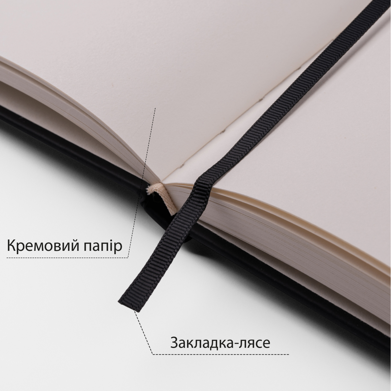 Скетчбук SANTI для графіки, 10*15 см, 100 арк., тверда обкладинка PU, 110г/м2, чорний, 743179 2