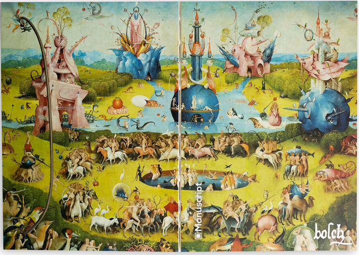 Скетчбук А5 Bosch 1515 Plus, 150 г/м², 160 арк, кремовый, Manuscript 2