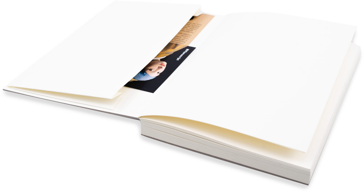 Скетчбук А5 Nestor 2023 Plus, 150 г/м², 160 арк, кремовий, Manuscript 5