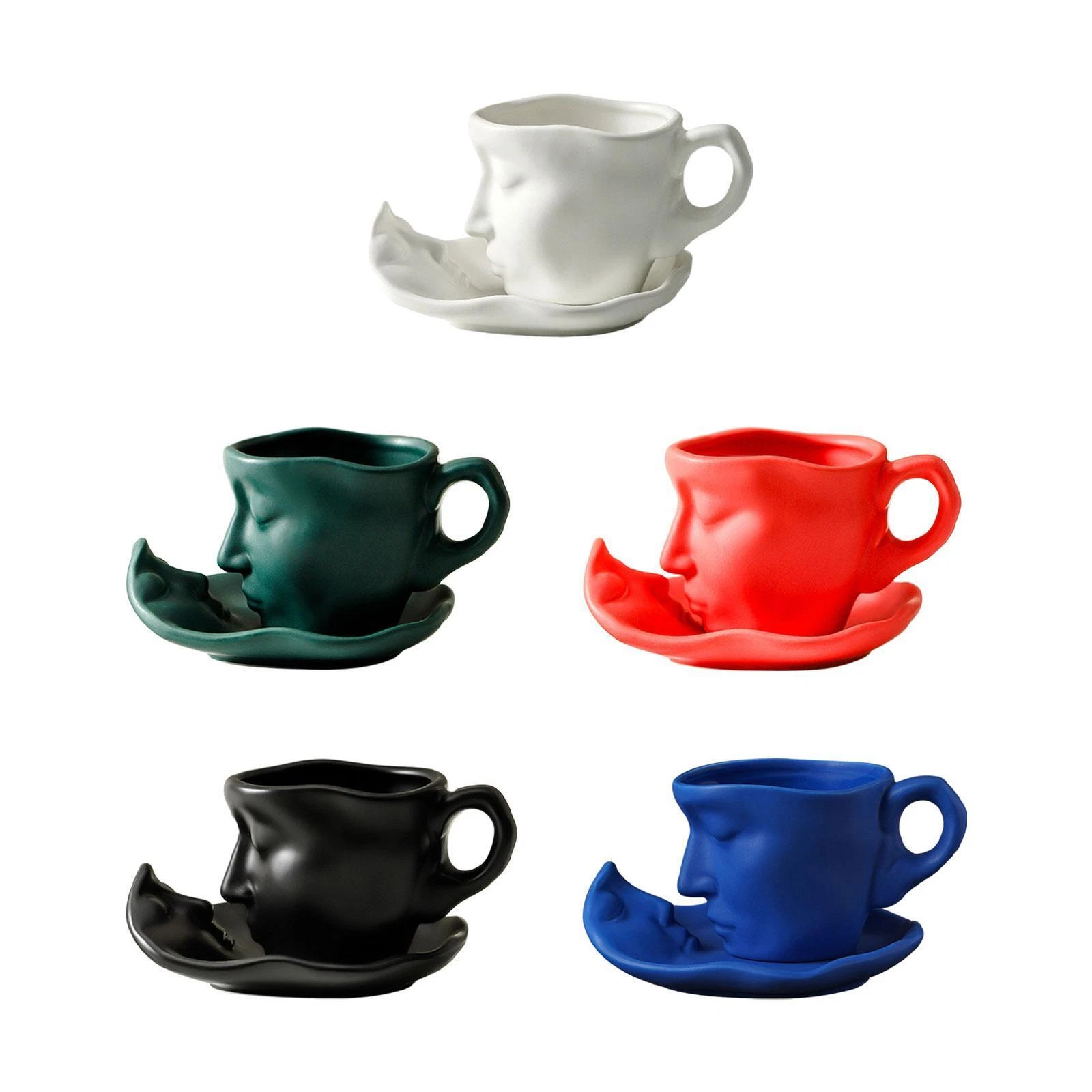 Керамическая чашка с блюдцем, MSCj908