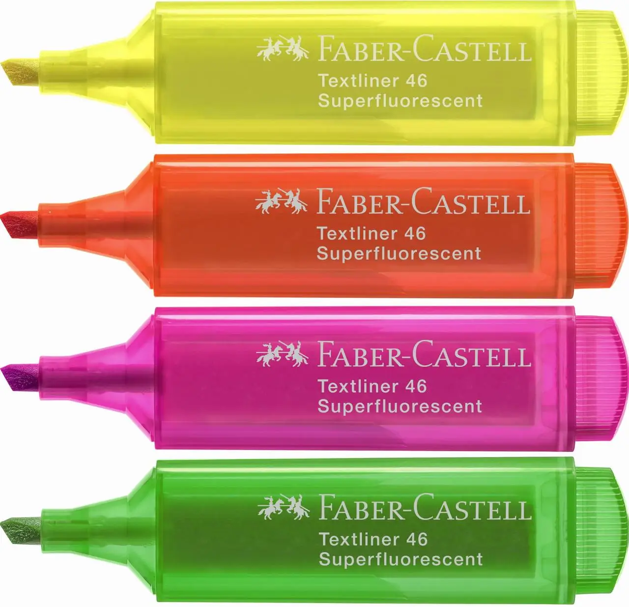 Набор маркеров текстовых Textliner Superfl 4 шт.254644 Faber-Castell 1