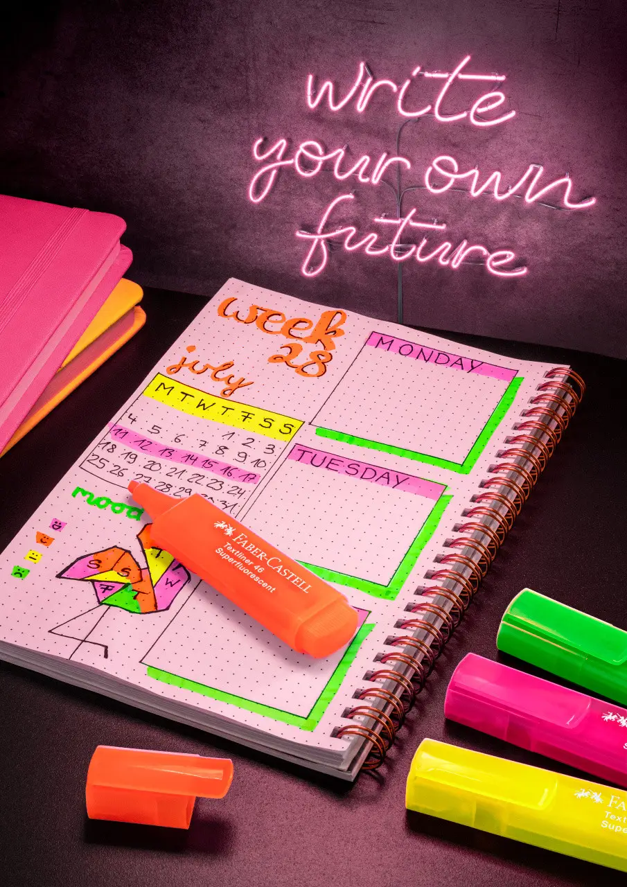 Набор маркеров текстовых Textliner Superfl 4 шт.254644 Faber-Castell 8