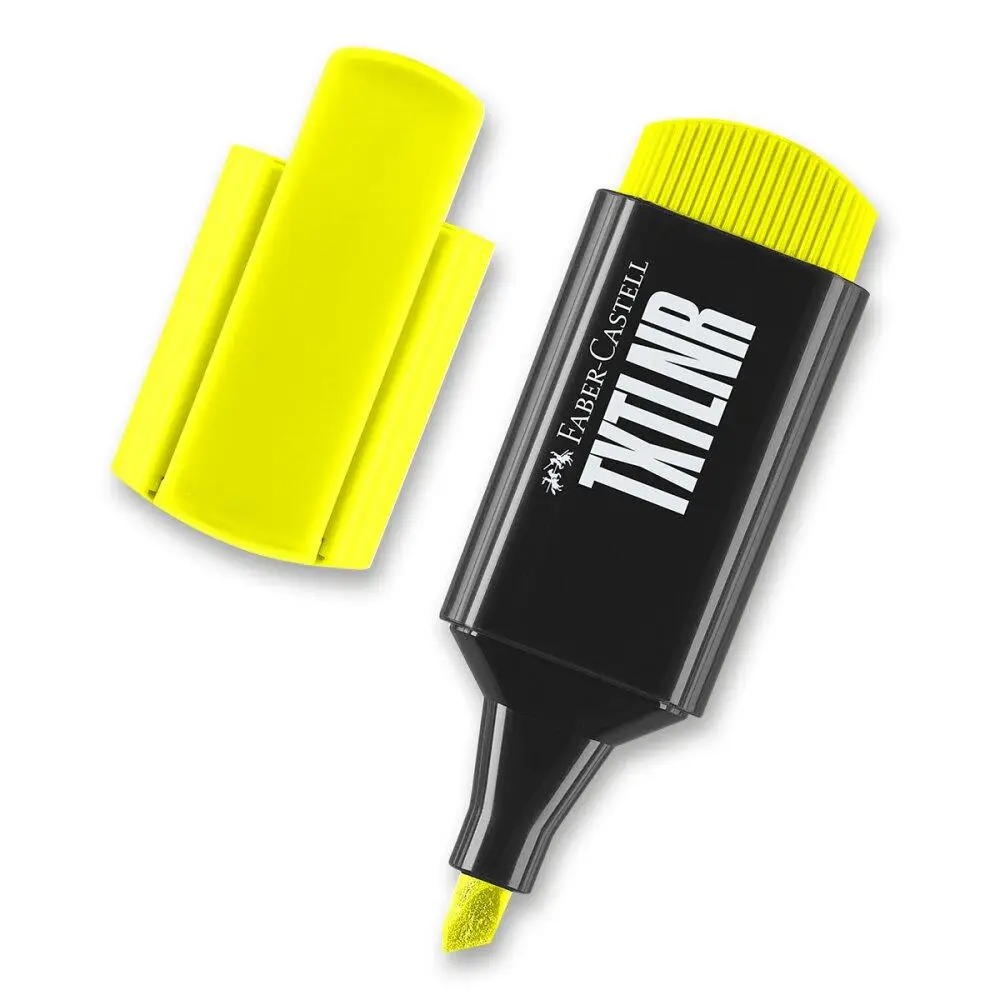 Мини-маркер Textliner Superflourescent, желтый, 154207 Faber-Castell