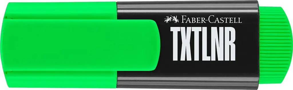 Мини-маркер Textliner Superflourescent, зеленый, 154263 Faber-Castell 2