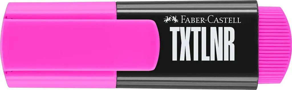 Мини-маркер Textliner Superflourescent, розовый, 154228 Faber-Castell 2