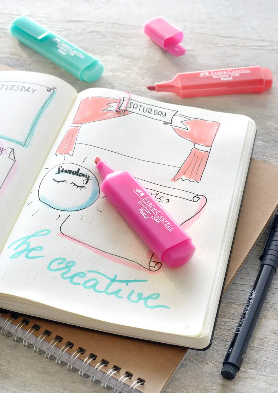 Набор маркеров Textliner Pastel 8 цветов, в карт. коробке, 254658 Faber-Castell 4