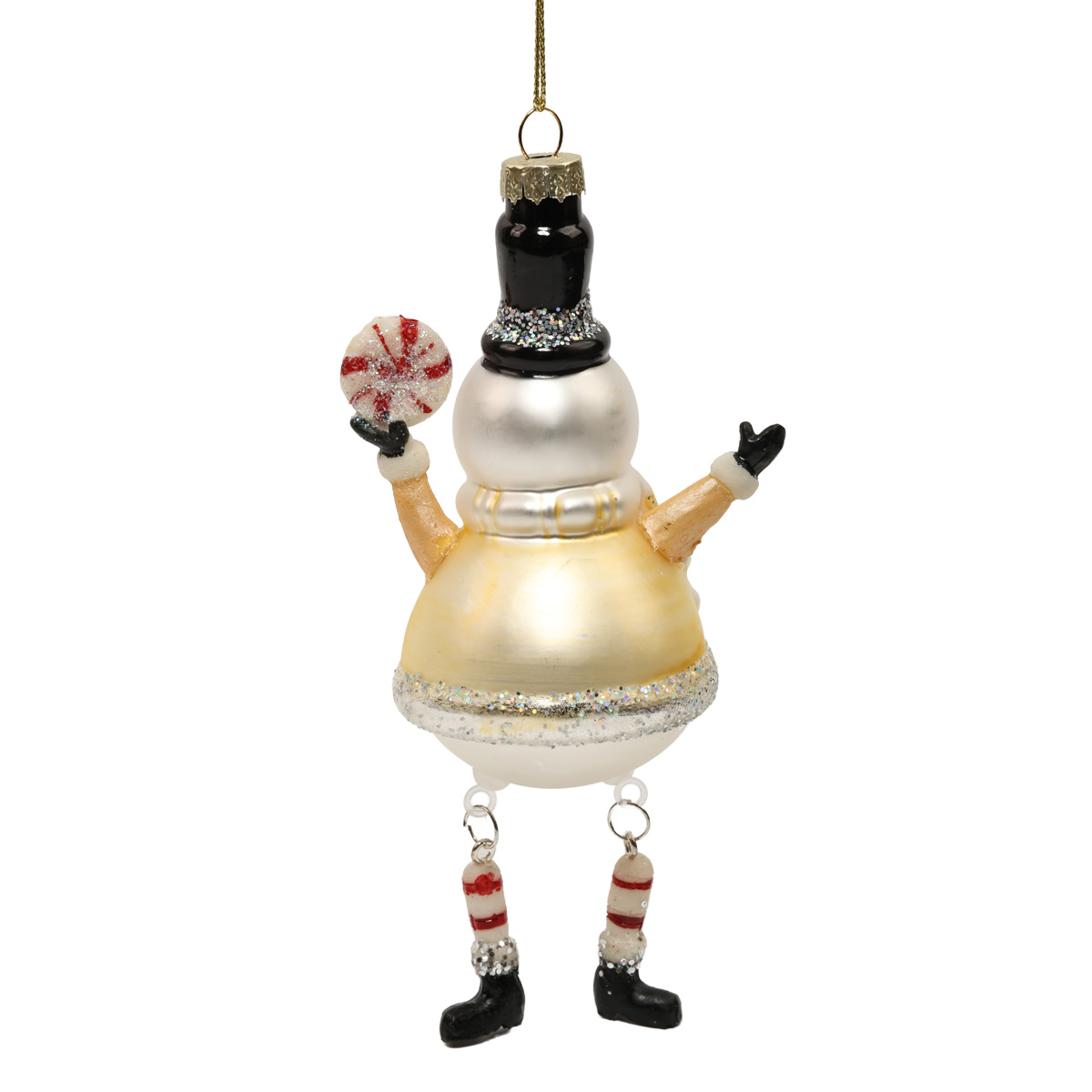 Прикраса на ялинку "Веселий Сніговичок" 7,8*5,7*15,7см, YQ1409292 1