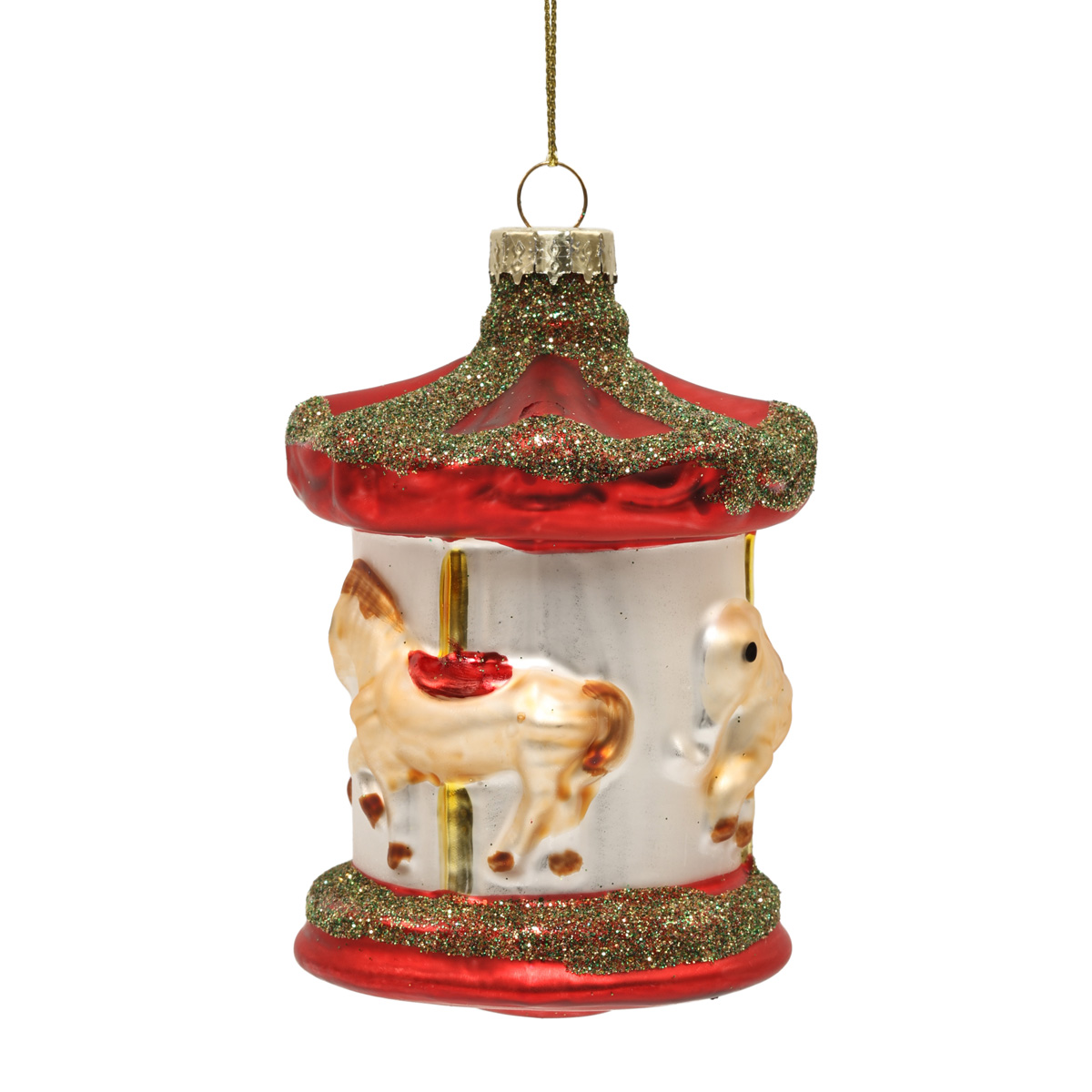 Елочная игрушка "Карусель праздничная" 7,3*10,5 см, YQ1409173 1