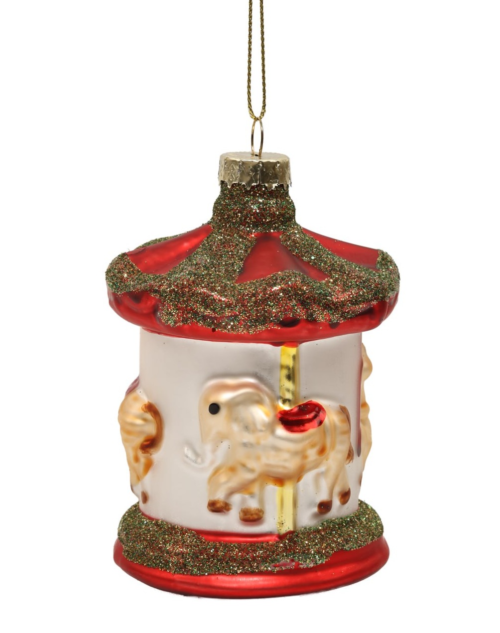 Елочная игрушка "Карусель праздничная" 7,3*10,5 см, YQ1409173