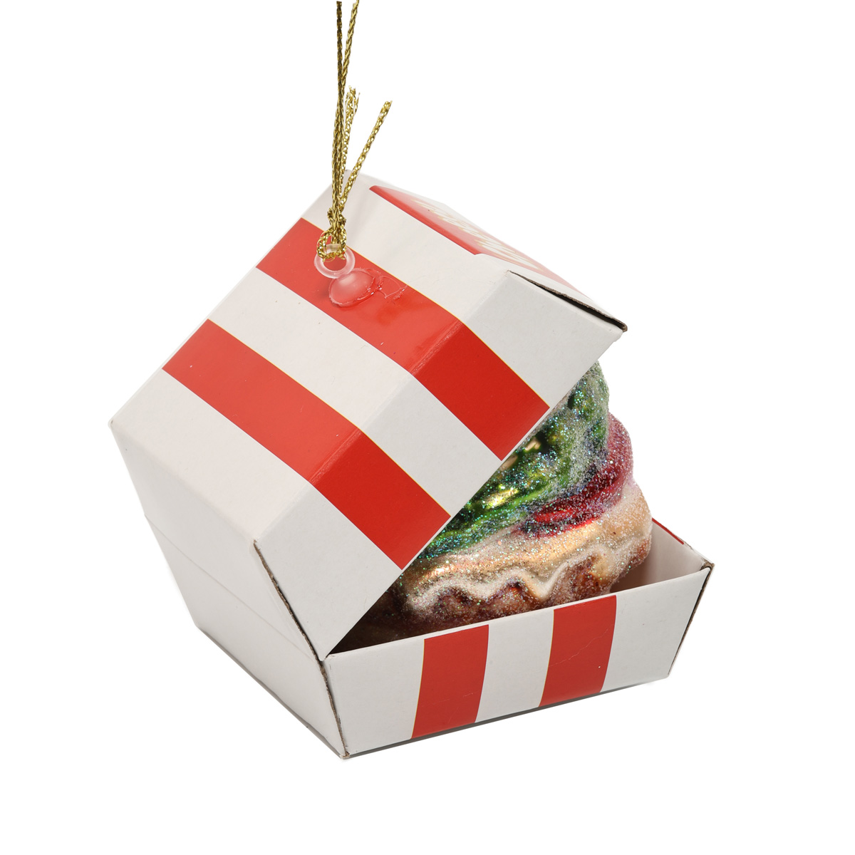 Ялинкова прикраса "Бургер" 6,6*7*7,8см, YQ1406165 1