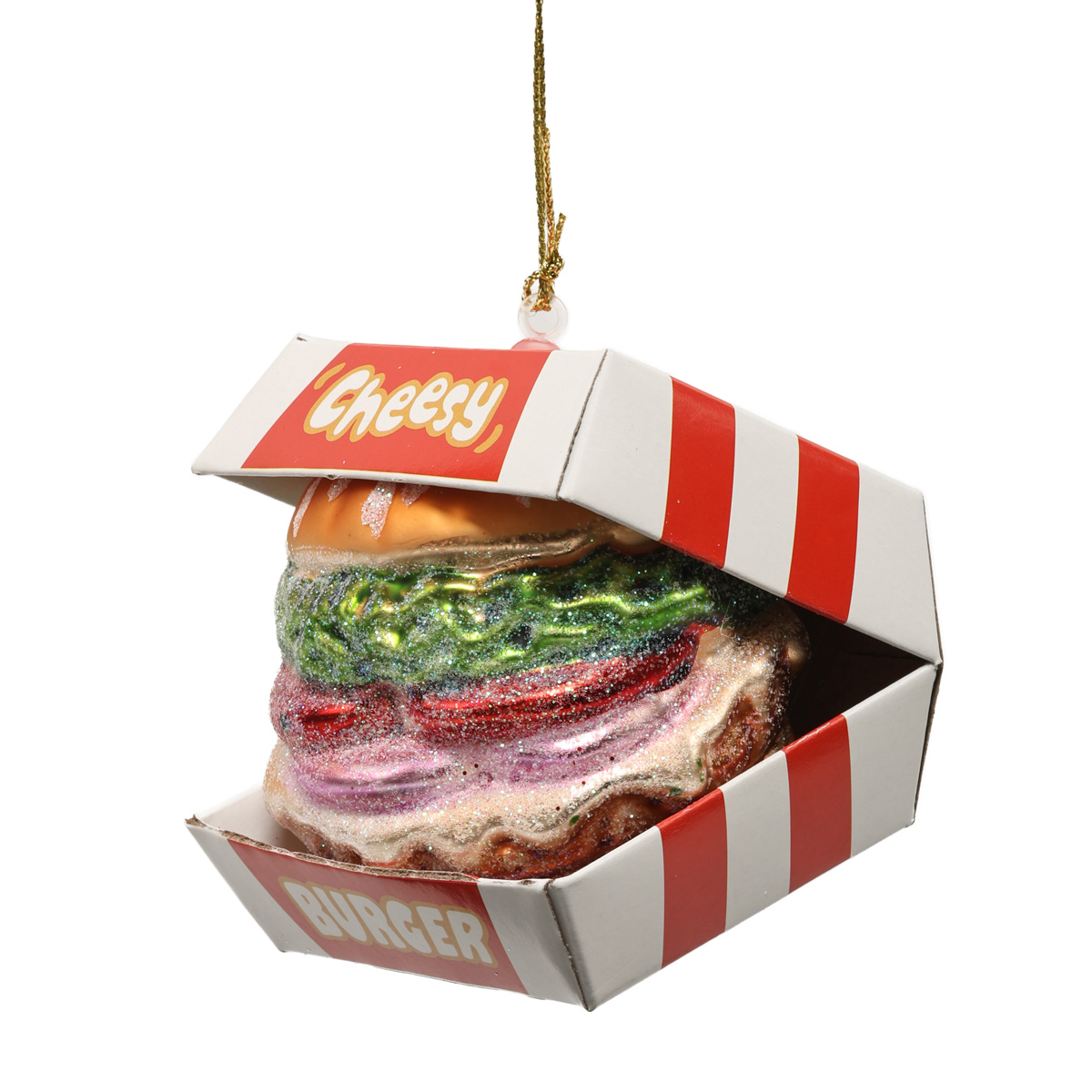 Ялинкова прикраса "Бургер" 6,6*7*7,8см, YQ1406165 2