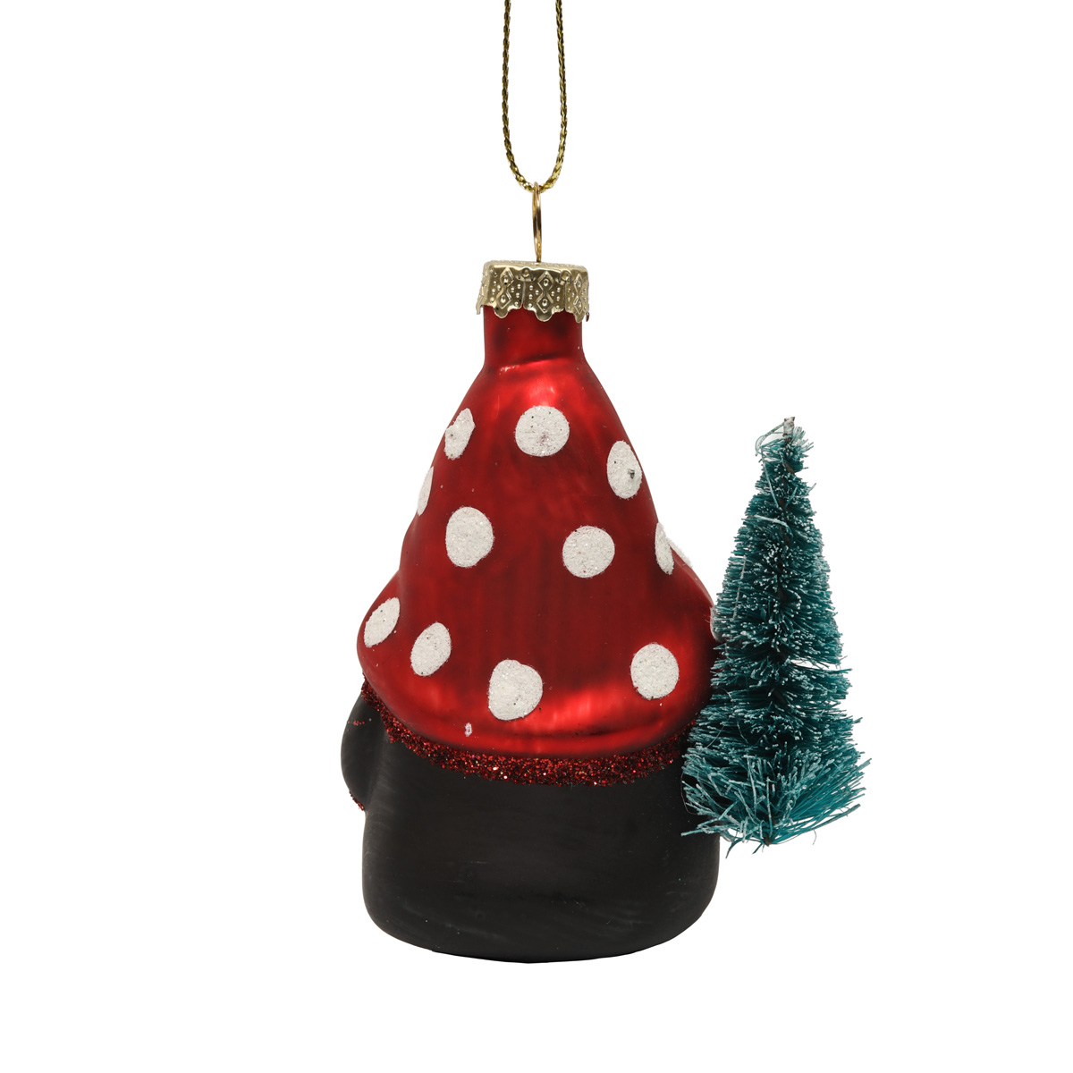 Елочное украшение "Гном с елкой" 5*4*8,8 см, YQ1406844 1