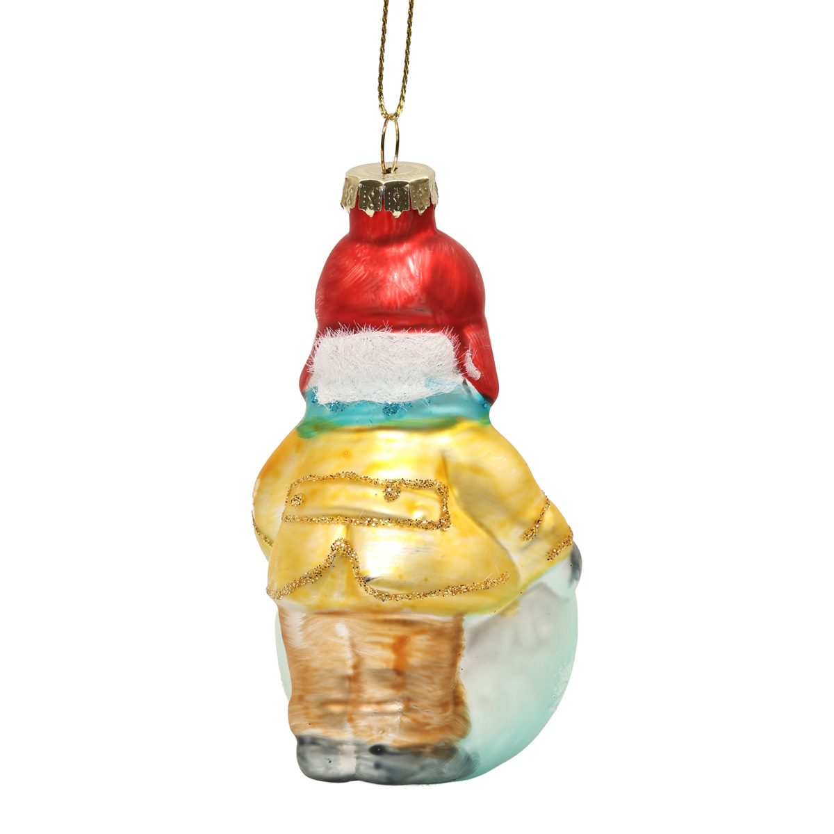 Елочное украшение "Ребенок на шаре" 6*6*10 см, YQ1409912 1