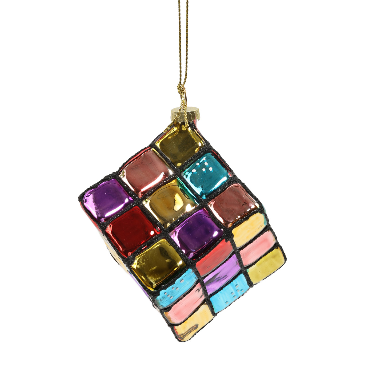 Ялинкова прикраса "Кубик Рубика" 5,5*5,5*5,5 см, YQ1406879