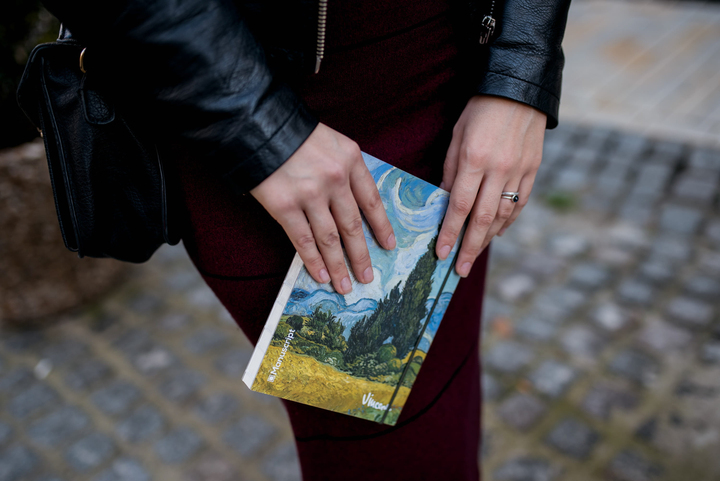 Скетчбук А5 Van Gogh 1889 Plus, 150 г/м², 160 арк. на гумці, кремовий, Manuscript 7