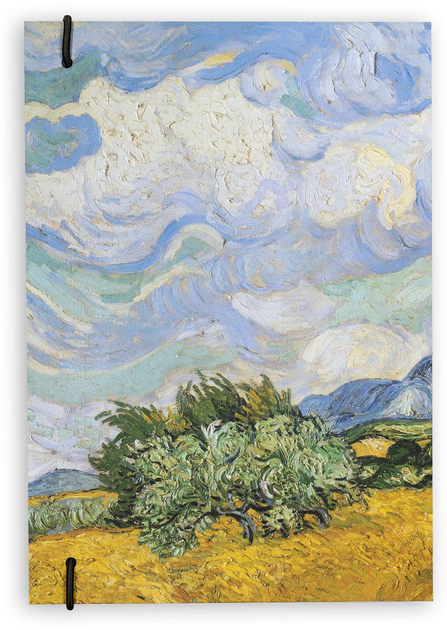Скетчбук А5 Van Gogh 1889 Plus, 150 г/м², 160 арк. на гумці, кремовий, Manuscript 2