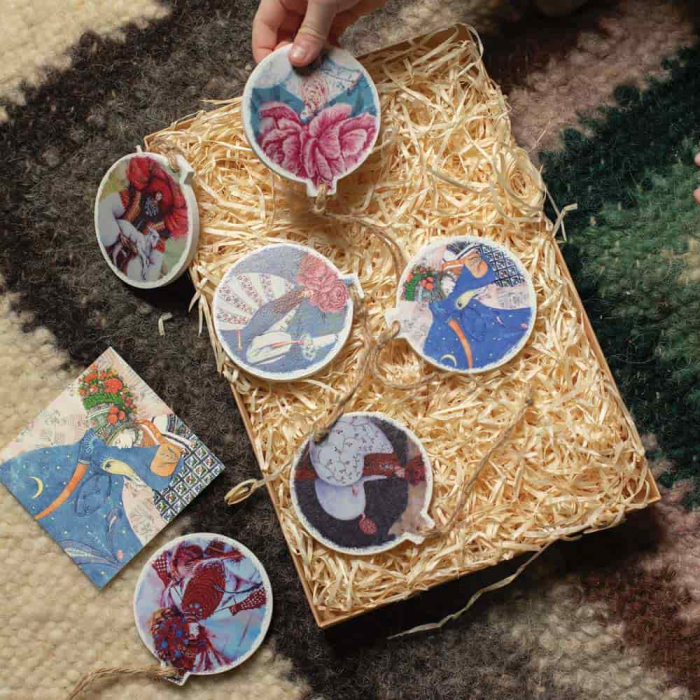 Набор из 6-ти елочных украшений "Душа Украины", AA-0118385 2