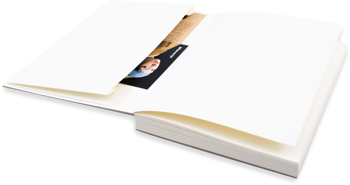 Скетчбук А5 Off-yellow Dot Plus, 150 г/м², 160 арк, кремовый, Manuscript 7