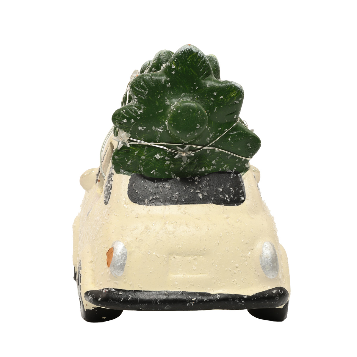 Украшение новогоднее керамич. Автомобиль снежный 23 см светодиодный, 10 ламп. (2 вида в ассортименте), APF441260 4