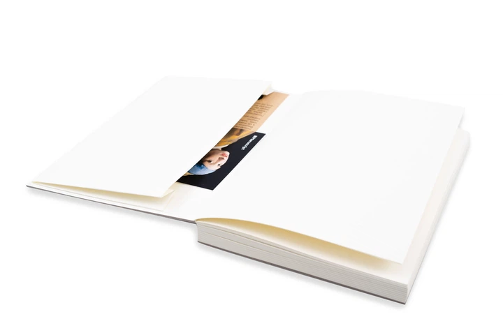 Скетчбук А5 Botticelli 1486 Plus, 150 г/м², 160 арк. на гумці, кремовий, Manuscript 9