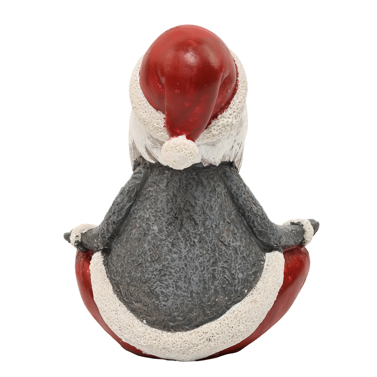 Фігурка новорічна полістоун Санта "Björny" h=16 см, біло-сіро-червоний (3 види.), 2016062 3