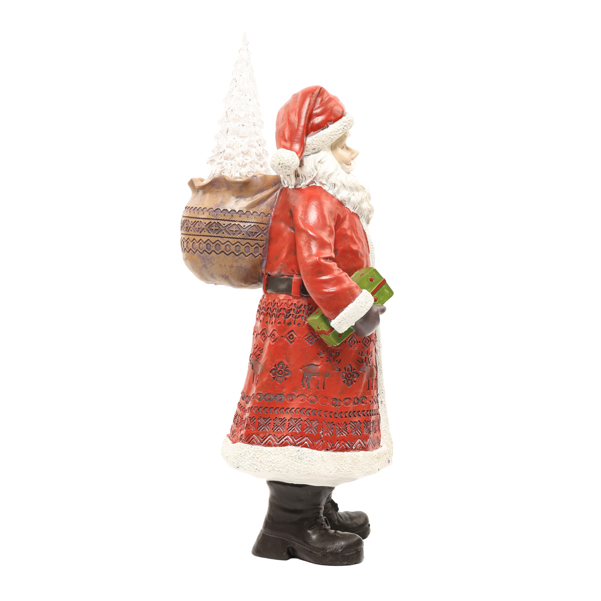 Статуетка декоративна "Санта Клаус" 39,5 см, червоний, 218-944 4