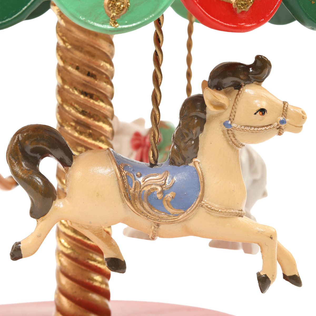 Фигура декоративная "Музыкальная Карусель" 30,5 см, с LED подсвечиванием, 838-354 3