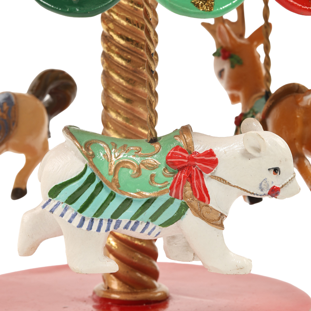 Фигура декоративная "Музыкальная Карусель" 30,5 см, с LED подсвечиванием, 838-354 4