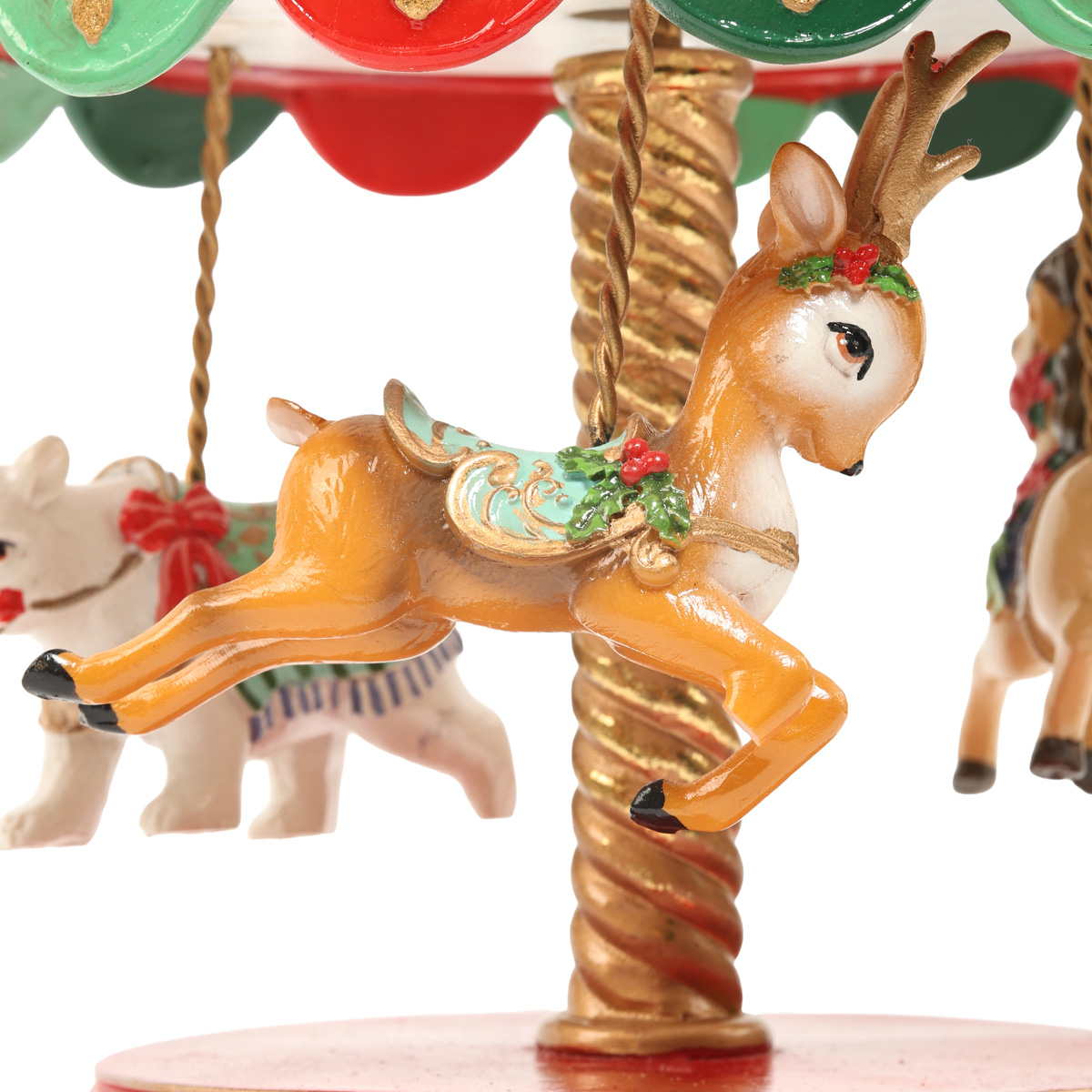 Фигура декоративная "Музыкальная Карусель" 30,5 см, с LED подсвечиванием, 838-354 5