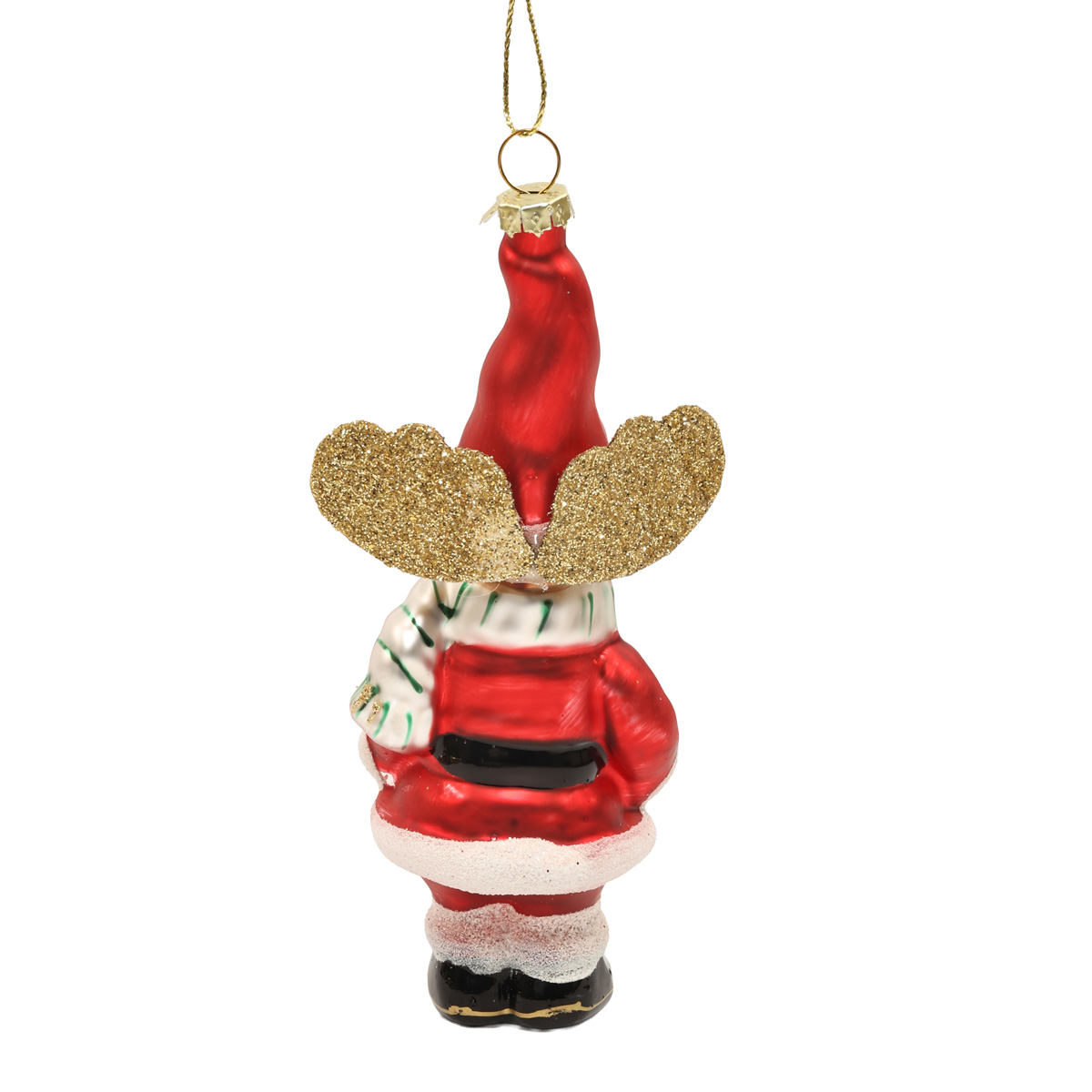Ялинкова прикраса "Олень-Санта" 5*4,5*13 см, YQ1409368 1