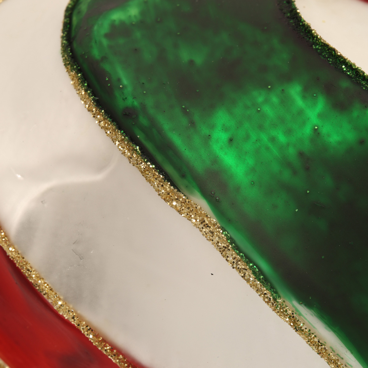 Ялинкова прикраса "Ретро-хвиля" Ø10 см, YQ1455246 1