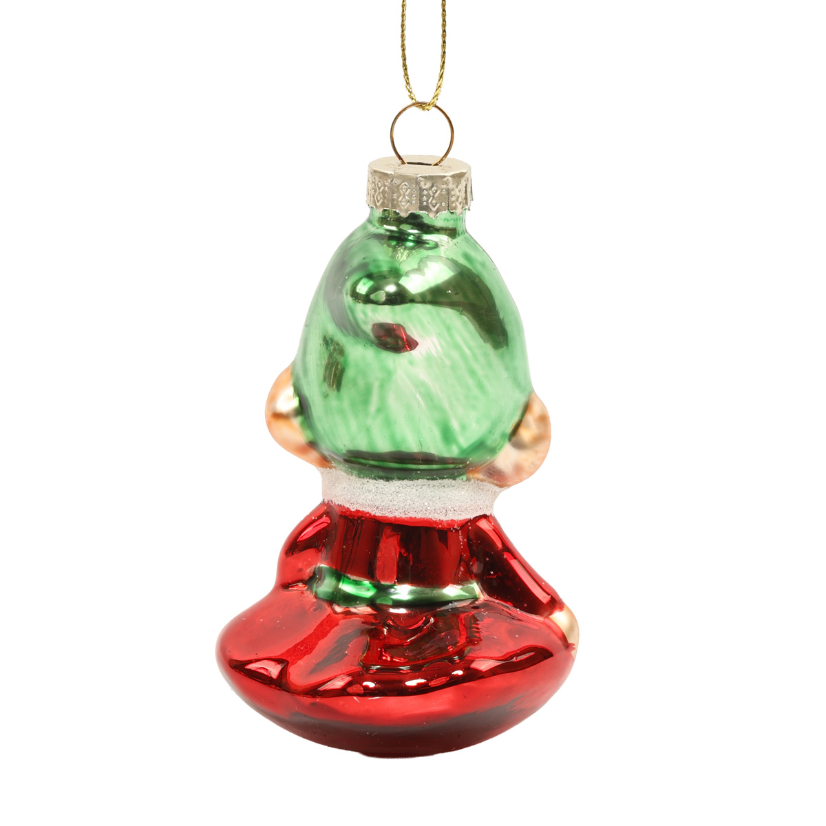 Ялинкова прикраса "Різдвяний ельф у червоному" 5,4*5,6*12,5 см, YQ1465881 1