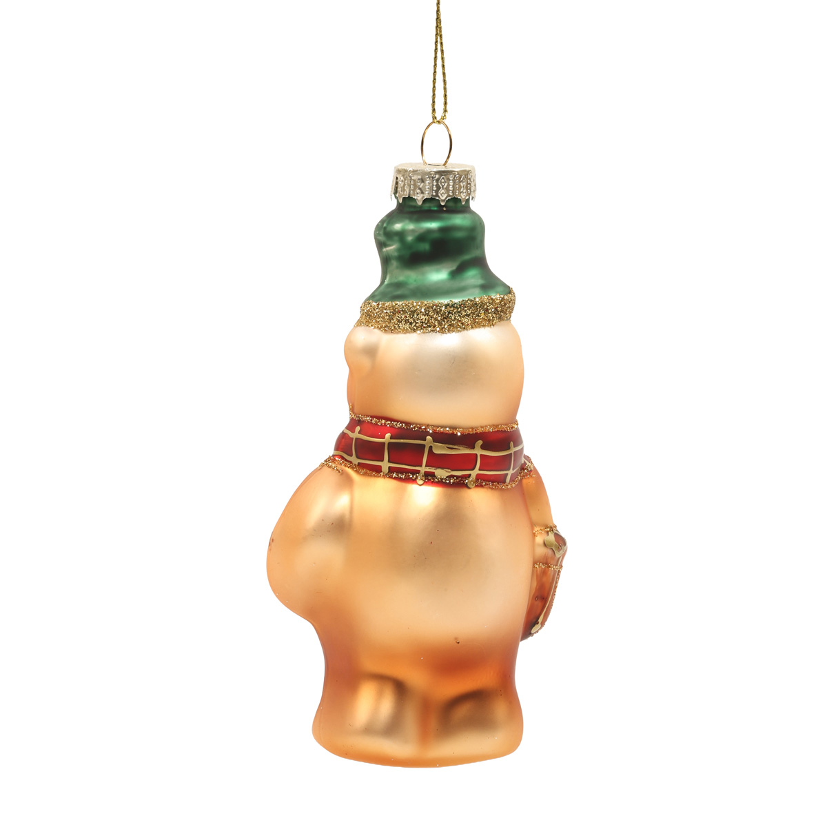 Ялинкова прикраса "Святковий ведмедик" 12,5*6,6*4,8 см, YQ1420699 1