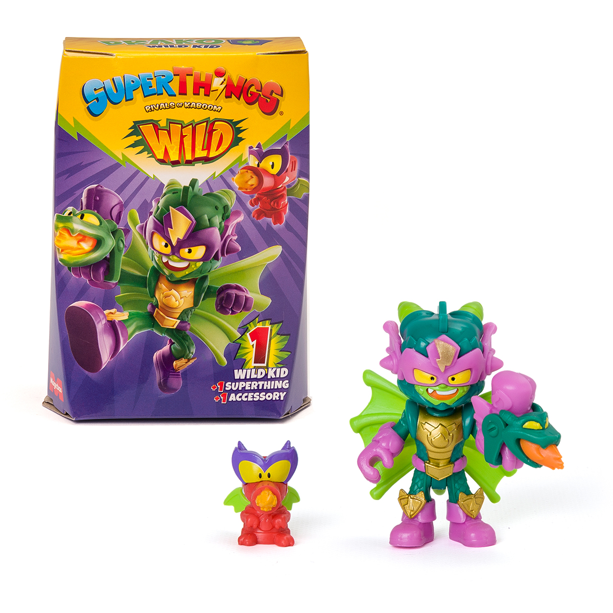 Игровой набор SUPERTHINGS серии «Wild Kids» – КАЗУМ-КИД (казум-кид, фигурка, аксессуар), PSTWD066IN00 1