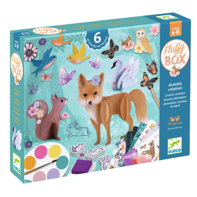 Набір для творчості "Лисичка и друзья" Djeco, DJ09329