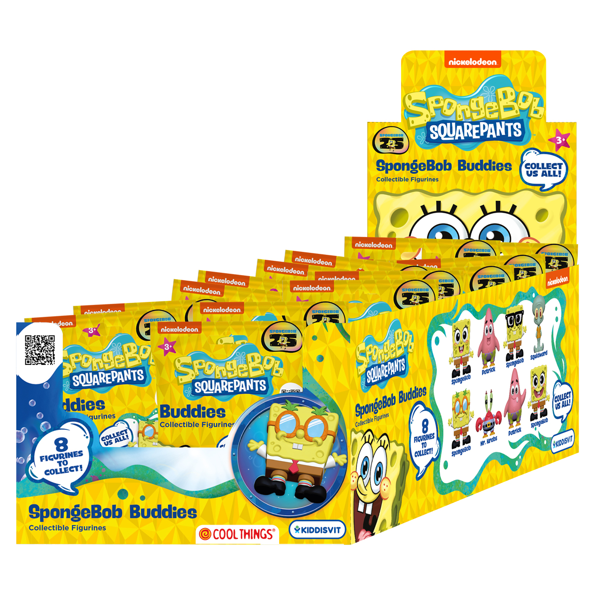 Фигурка-сюрприз Cool Things серии "Buddies 3D" - ГУБКА БОБ, SP007 2