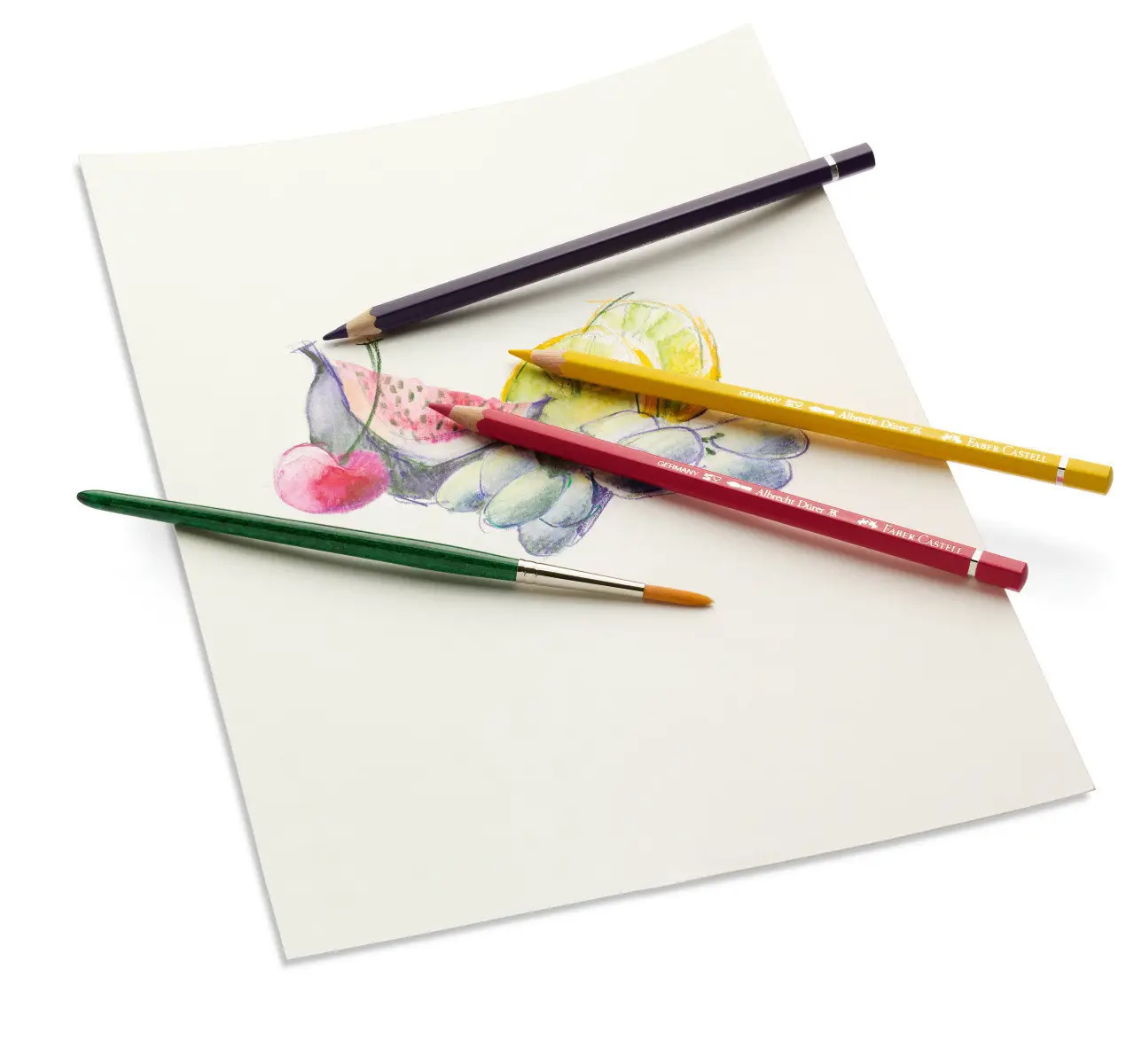 Набір акварельних олівців 30 кол. Albrecht Durer+ аксесуари, пенал-рол, 117530 Faber-Castell 6