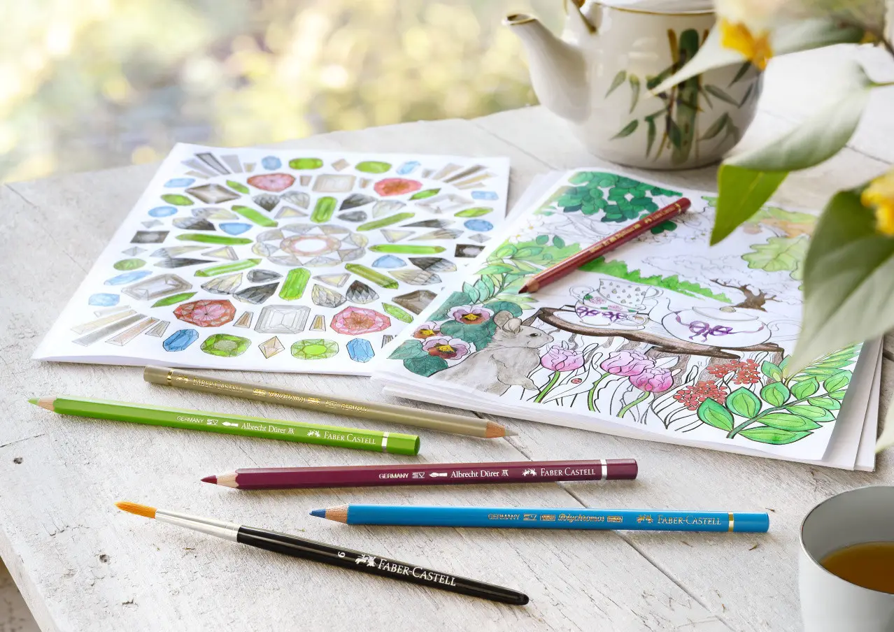 Набір акварельних олівців 32 кол. Albrecht Durer + 4 ручки + 1 пензлик у картон. коробці, 217553 Faber-Castell 5