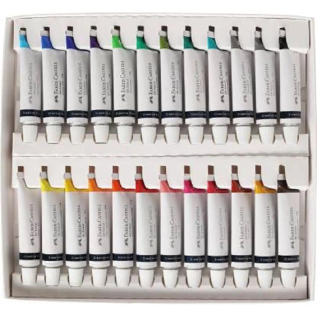 Фарба олійна 24 кол. Creative Studio, 24 туб х 9 мл, 379524 Faber-Castell 1