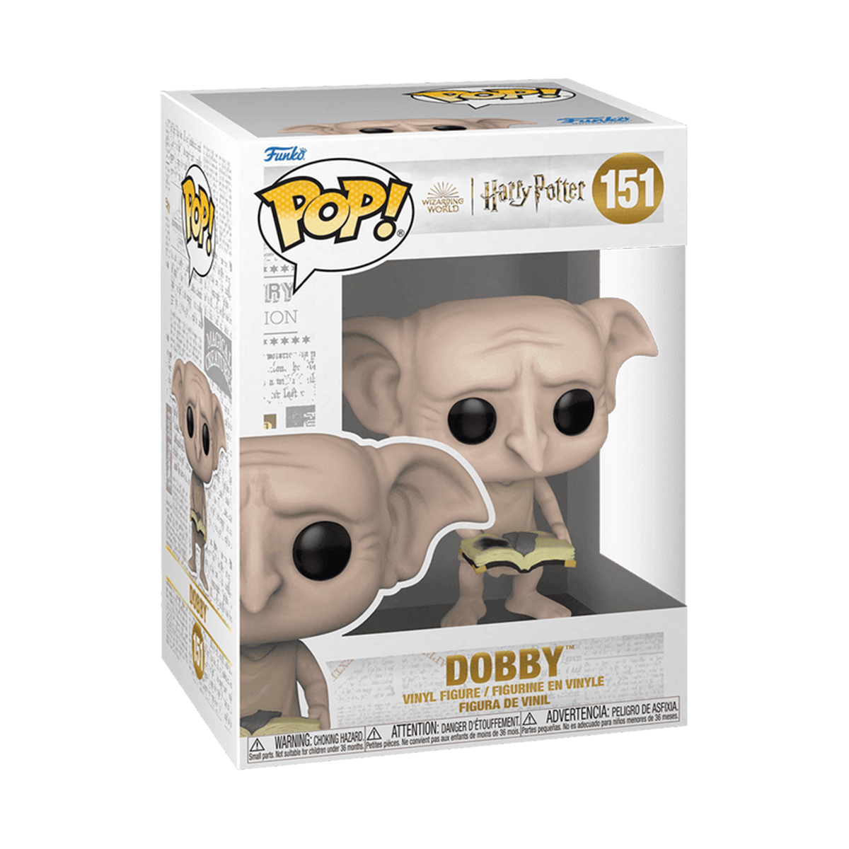 Игровая фигурка FUNKO POP! серии "Гарри Поттер" - ДОББИ, 65650 1
