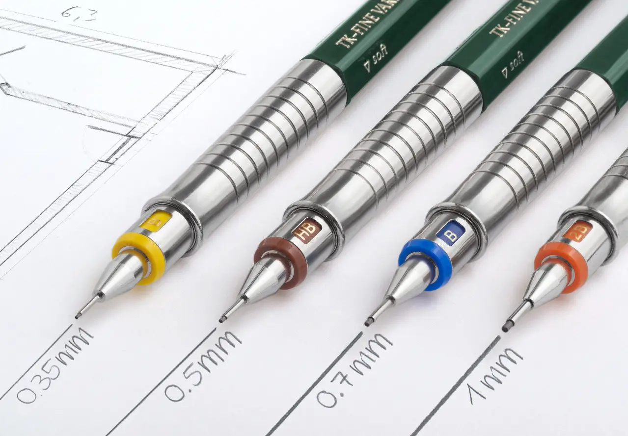 Олівець механічний 0,9 TK-FINE Vario для креслення та письма Indigo, 135942 Faber-Castell 7