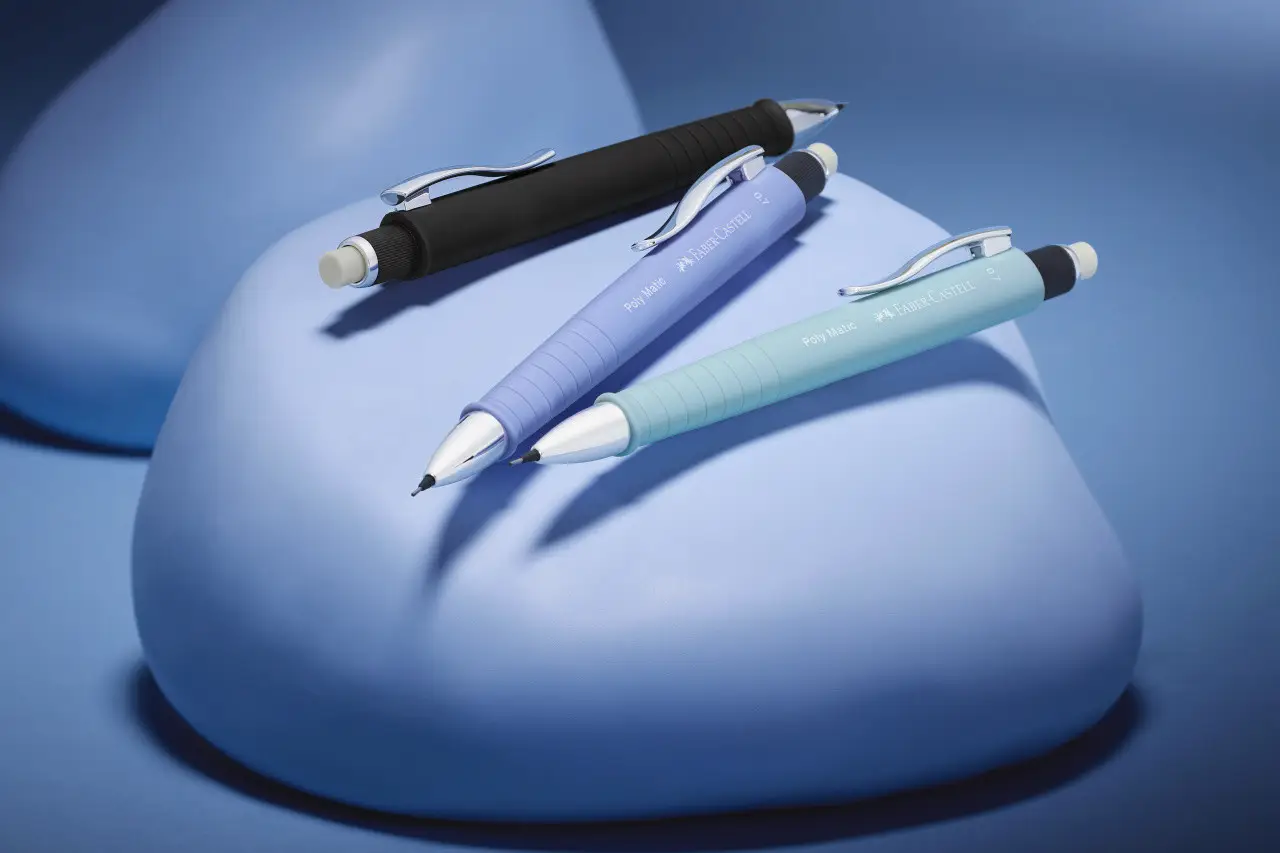Олівець механічний Poly Matic 0,7 мм для письма Pale IR корпус, 133327 Faber-Castell 3