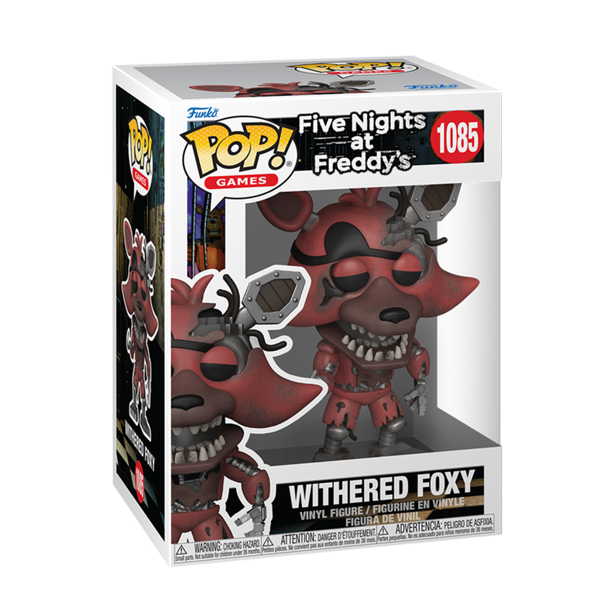 Игровая фигурка FUNKO POP! серии "5 ночей во Фредде" - ПОЛОМАНЫЙ ФОКСИ, 83866 1