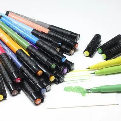 Ручка капілярна PITT Brush Artist Pen 143 синій кобальт, 167443 Faber-Castell 5