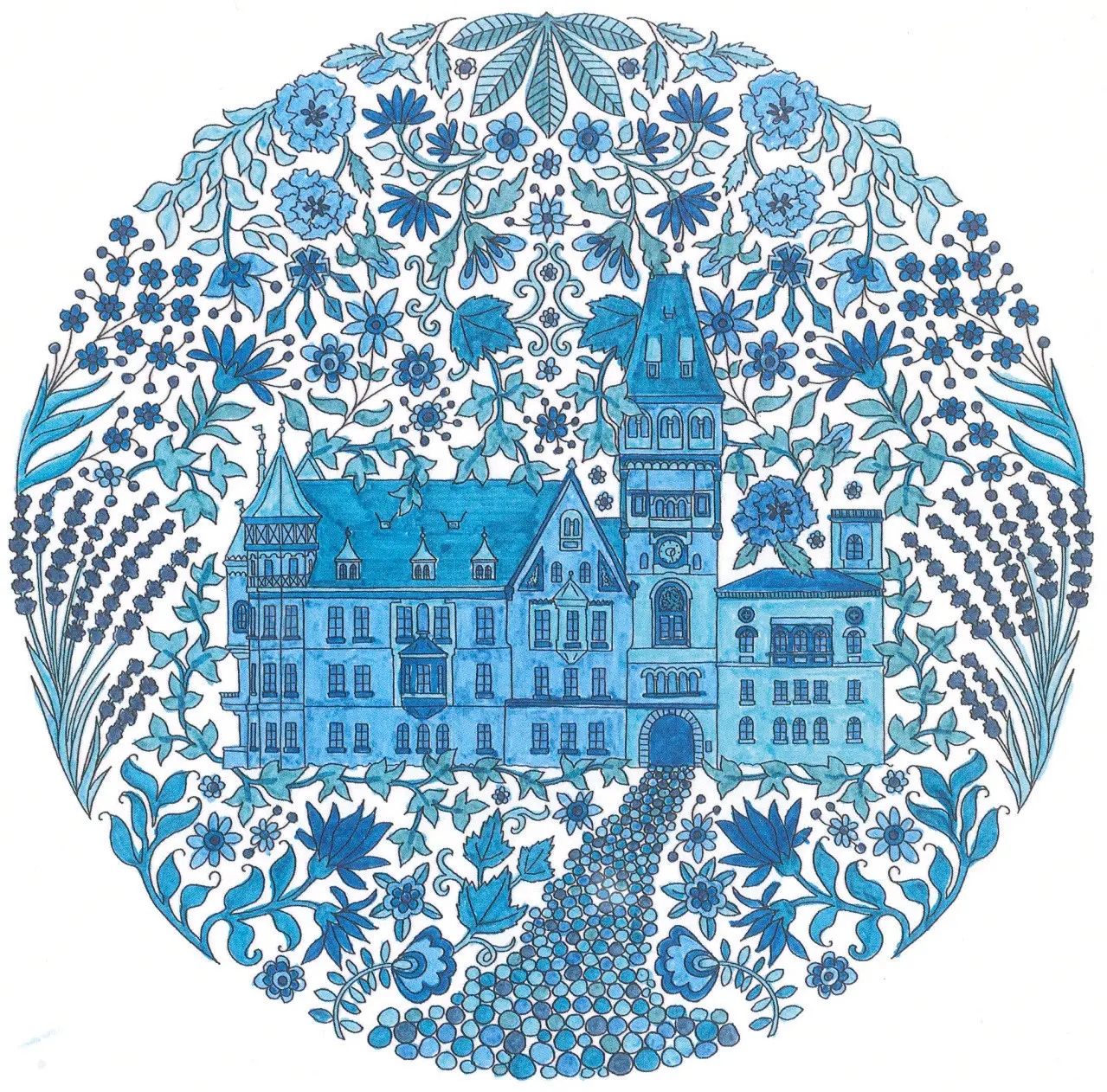 Ручка капілярна PITT Brush Artist Pen 143 синій кобальт, 167443 Faber-Castell 6